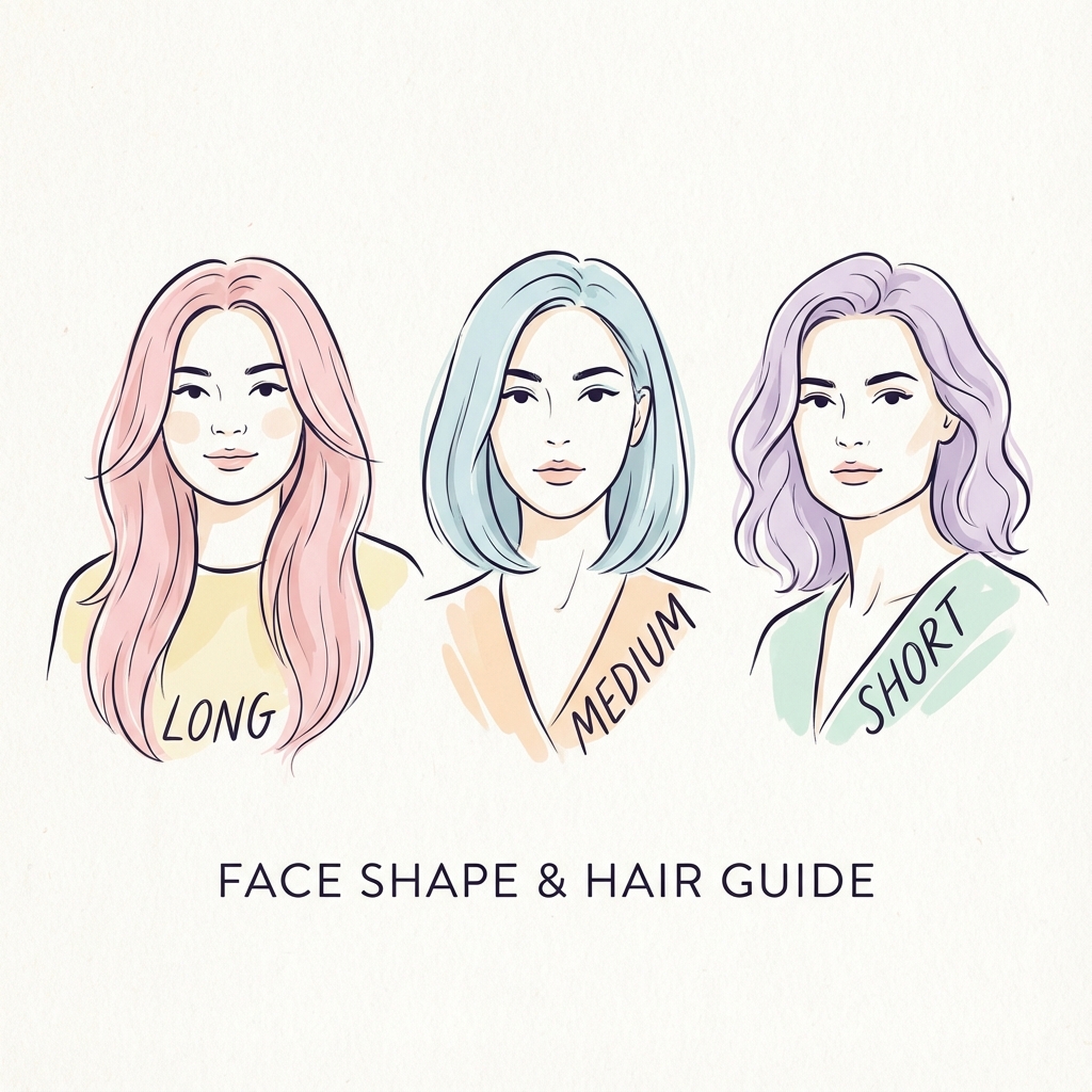 What Hair Length Suits My Face Shape? The Golden Rule