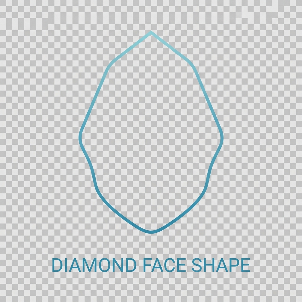Diamond Face Shape