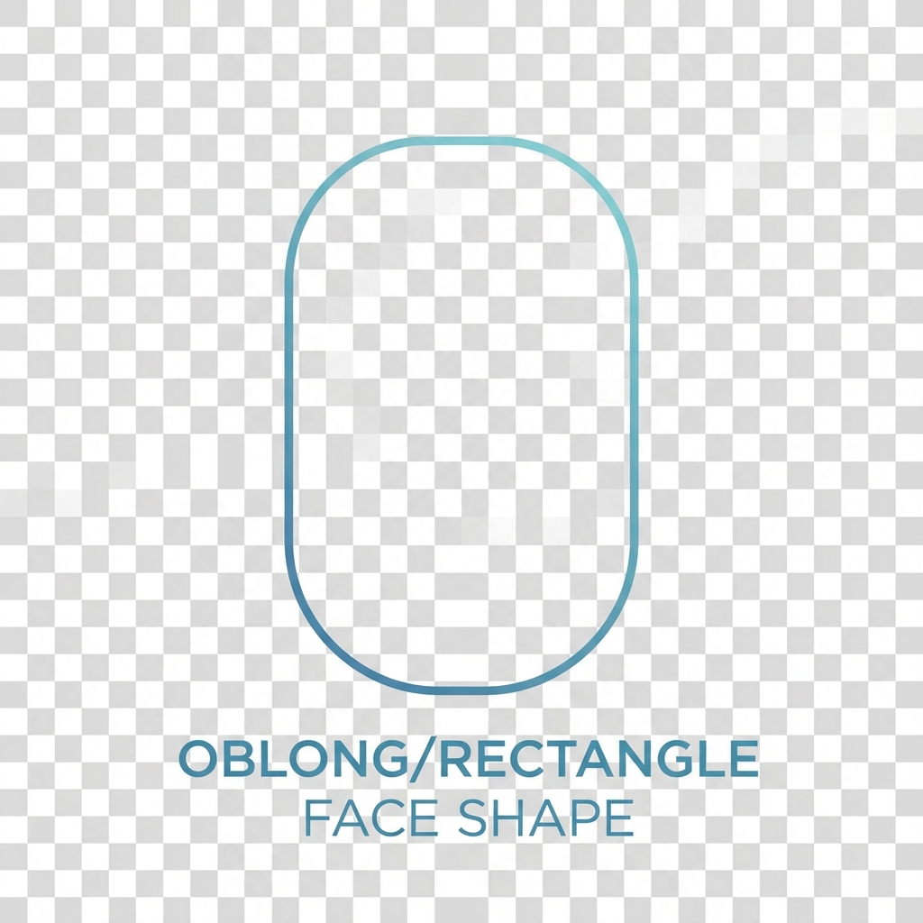 Oblong Face Shape